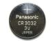 Panasonic CR3032 3V Lithium Coin Battery, Bulk Tray Pack