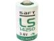 Saft LS14250 3.6V 1/2 AA Lithium Battery 1/2AA