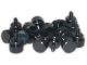 Black Extra-Large Anodized Aluminum Thumbscrews, Price Per