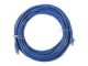 25'  BLUE Cat5e 350Mhz UTP Patch Cable Molded Boots BLUE