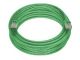25'  GREEN Cat5e 350Mhz UTP Patch Cable Molded Boots GREEN
