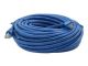 50'  BLUE Cat5e 350Mhz UTP Patch Cable Molded Boots BLUE