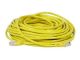 50'  YELLOW Cat5e 350Mhz UTP Patch Cable Molded Boots YELLOW