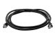 7' BLACK Cat6 RJ45 550MHz UTP Patch Cable Molded Boots BLACK