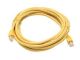 14' YELLOW Cat6 UTP Network Patch Cable Molded Boots YELLOW