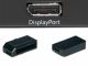 DisplayPort Protective Cap / Port Cover, Type 2, Slim Flush Mount, Black