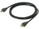 2 METER HDMI CABLE Male Male 19pin with Ferrites, Black