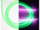 Green UV Reactive Neon Spiral Wrap, 1/4in OD, Price per 1 ft