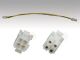 P4 12V Power Extension Cable 12in 4pin square Male to Female