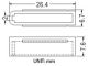 Cover for SATA 15pin Power Supply Connector Small, TYPE 1