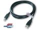 USB Cable Black 10ft A-Male / B-Male, High Speed USB2 Cert