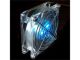 Crystal Clear 4 Blue LED 80mm Case Fan Retail Box
