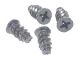 Chrome Fan Screws for 80mm/92mm/120mm Fans and Grills, 4 pcs