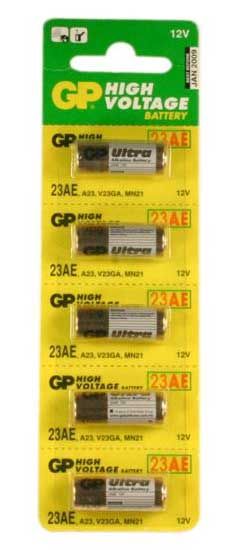 GP 23AE / A23 / V23GA / MN21 12V Ultra Alkaline Battery