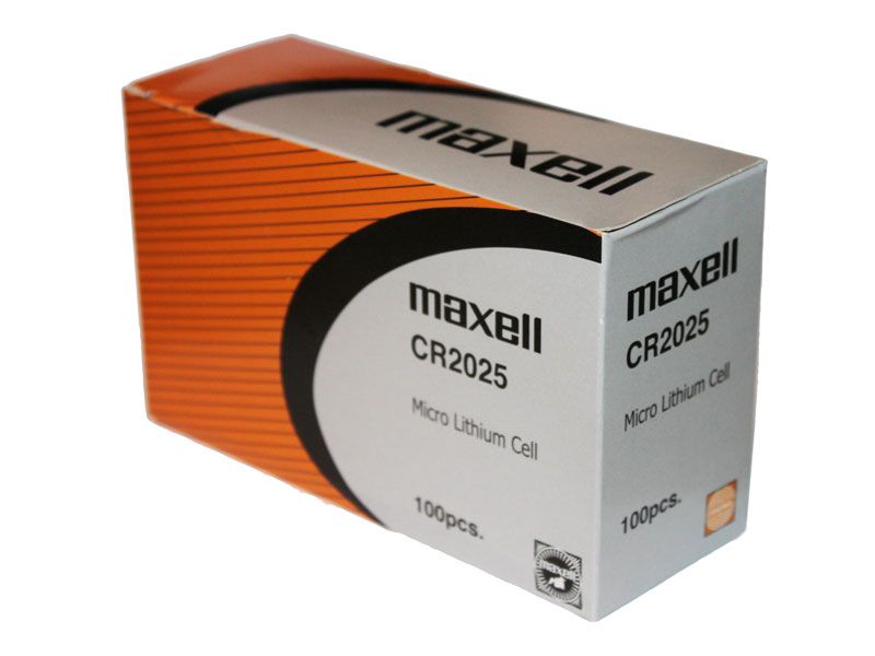 maxell cr2025 3v battery