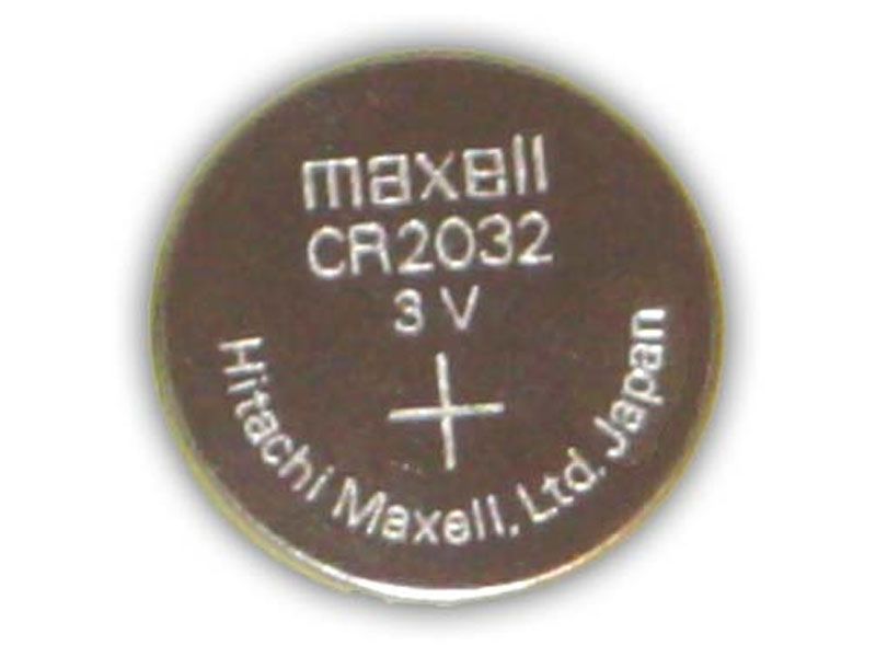Maxell CR2032 3V Lithium Coin Battery for Motherboard Clock, Bulk