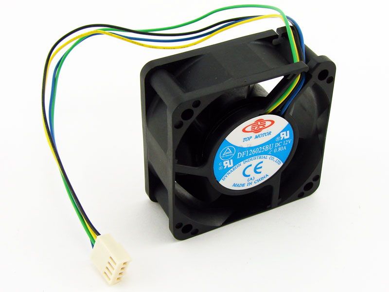 Top Motor PWM Fan 60mm x 25mm Ultra high Speed 8000 RPM 43.49 CFM 52.10 dBA