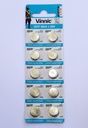 [BASOVI357] Vinnic 357 Silver Oxide Battery S1154, Qty 1