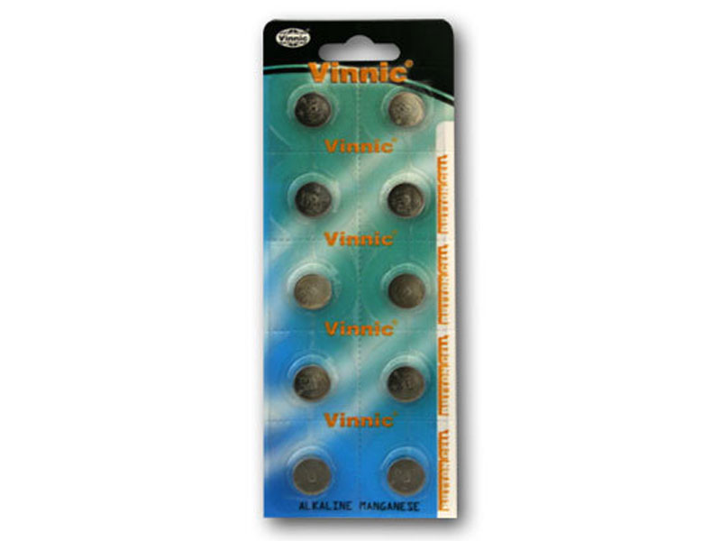 [BAALVILR43] Vinnic L1142 LR43 G12 Micro Alkaline Cell Battery