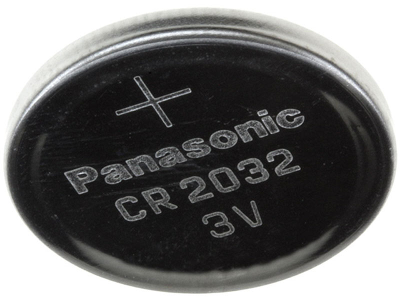 [BALCPA2032] Panasonic CR2032 3V Lithium Coin Battery, Bulk Tray Pack, New