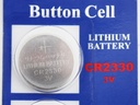 CR2330 Lithium Coin Cell Battery, 1pc
