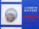 CR1225 Lithium Coin Cell Battery, 1pc
