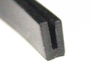 U or C-Strip Rubber Window / Fan Molding, Priced Per Foot