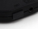 Protective Cap / Cover for Mini USB Port, Flush Face, Rubber, BLACK