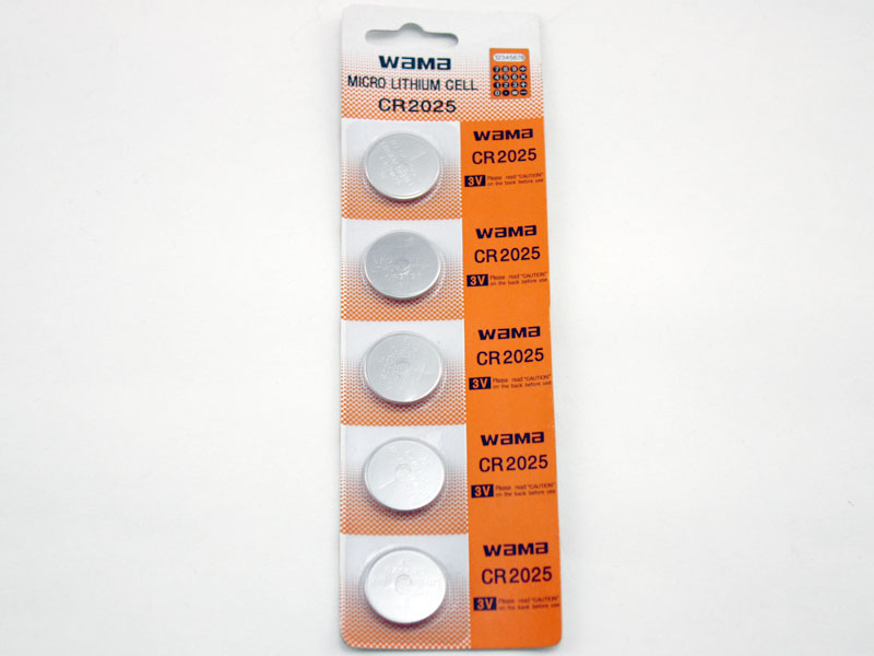 [BALCWA2025] CR2025 Lithium Coin Cell Battery, 1pc