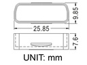 DVI VGA Display Card Port Cover Protective Cap