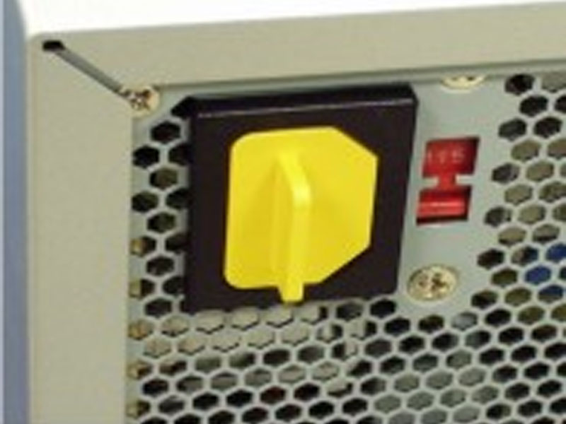 [CBPO01CPPS] Power Supply External AC Male Connector Cover Lockout Yellow