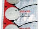 [BALCMA2032R] Maxell CR2032 3V Lithium Coin Battery Blister Pack Single Cell