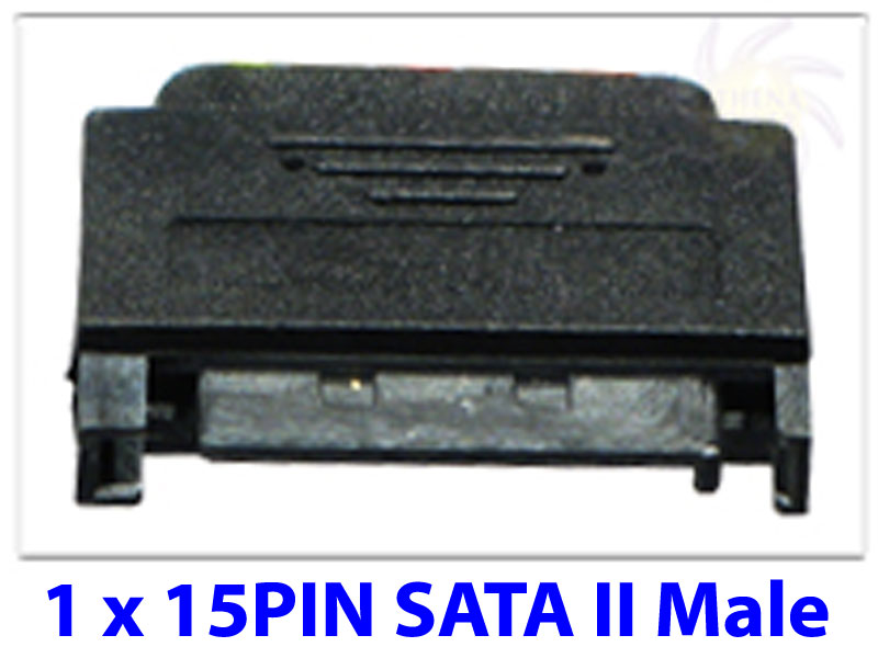 [CBPOATES16] Athena Power CABLE-ESATA16 16" SATA II 15PIN Linear Splitter Extension