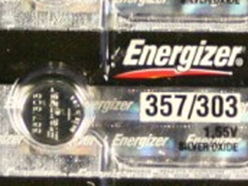 Energizer 357/303/44W 1.55V Silver Oxide Coin Battery