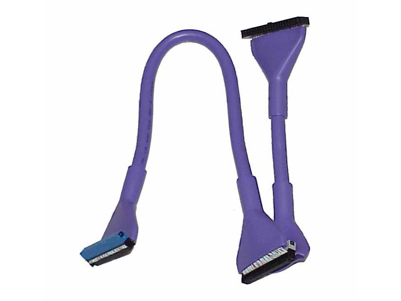 [CBID01363PU] Purple 36in Dual IDE ATA133/100/66/33 Round Shielded Cable