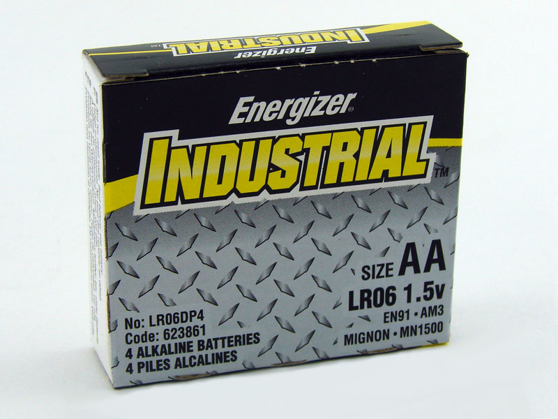 [BAALENAAI] Energizer Industrial AA Alkaline Batteries LR06 EN91 AM3