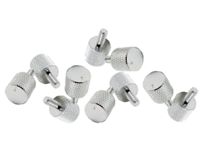 [CACP01ATS] SILVER Anodized Aluminum Thumbscrews, Price Per Screw