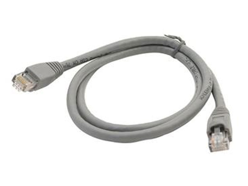 [CBC50103GY] 3'  GREY Cat5e 350Mhz UTP Patch Cable Molded Boots GRAY