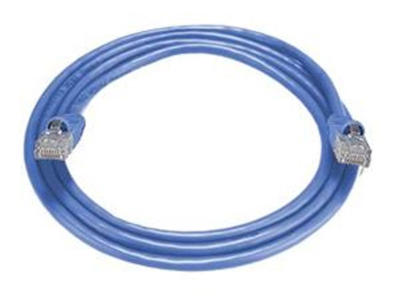 [CBC50110BU] 10'  BLUE Cat5e 350Mhz UTP Patch Cable Molded Boots BLUE