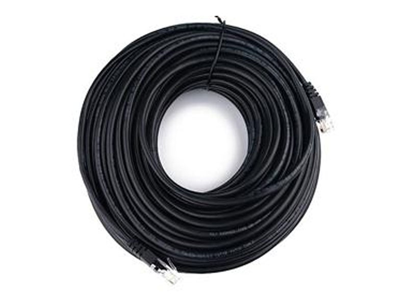 [CBC501100BK] 100'  BLACK Cat5e 350Mhz UTP Patch Cable Molded Boots BLACK