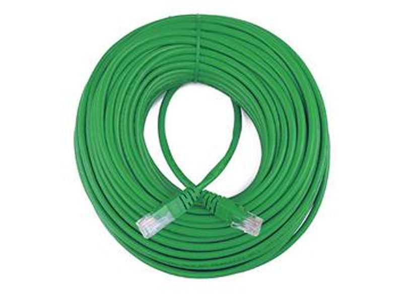 [CBC501100GN] 100'  GREEN Cat5e 350Mhz UTP Patch Cable Molded Boots GREEN