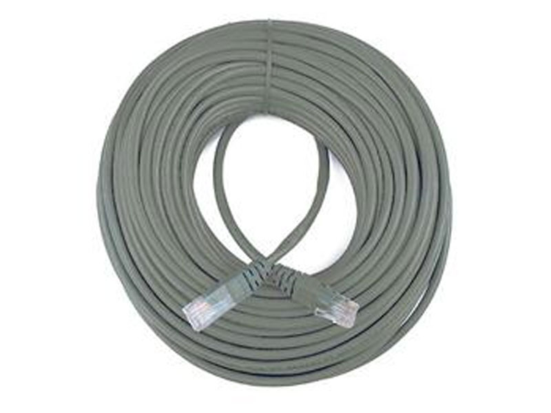 [CBC501100GY] 100'  GRAY Cat5e 350Mhz UTP Patch Cable Molded Boots GRAY