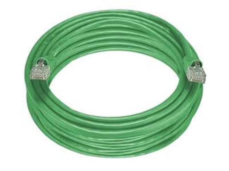 [CBC50125GN] 25'  GREEN Cat5e 350Mhz UTP Patch Cable Molded Boots GREEN