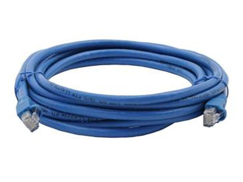 [CBC60114BU] 14' BLUE Cat6 UTP Network Patch Cable Molded Boots BLUE