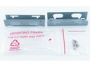 Hard Drive Mounting Kit 3.5in to 5.25in bay adapter brackets