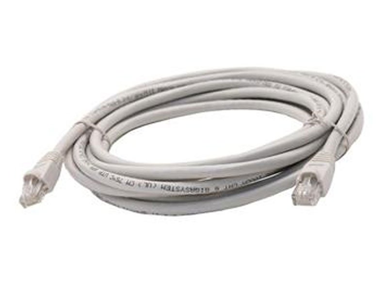 [CBC60114WH] 14' WHITE Cat6 UTP Network Patch Cable Molded Boots WHITE