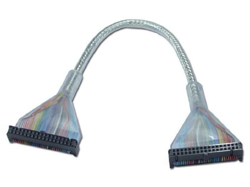 [CBFL0118SI] Silver Clearcoat 18in Round Single Floppy Cable