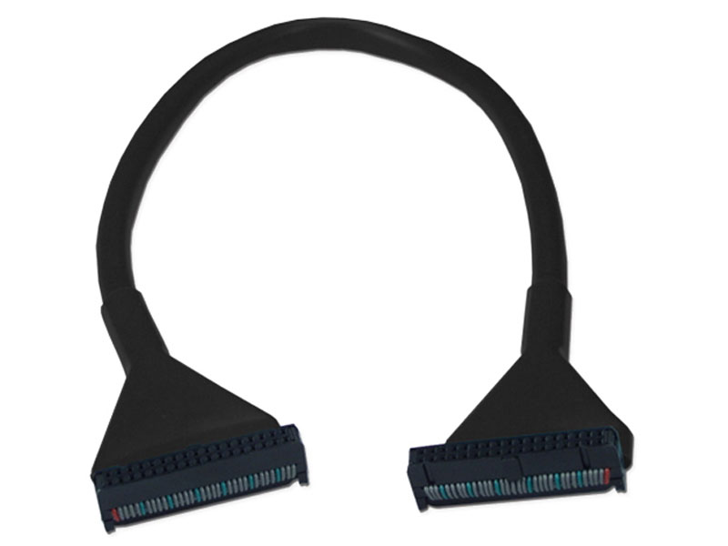 [CBFL0118BK] Black 18in Single Floppy Round Cable