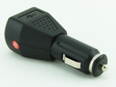 [CBUS01DCP] USB DC Power Adapter, 12V Car Charger for USB Devices