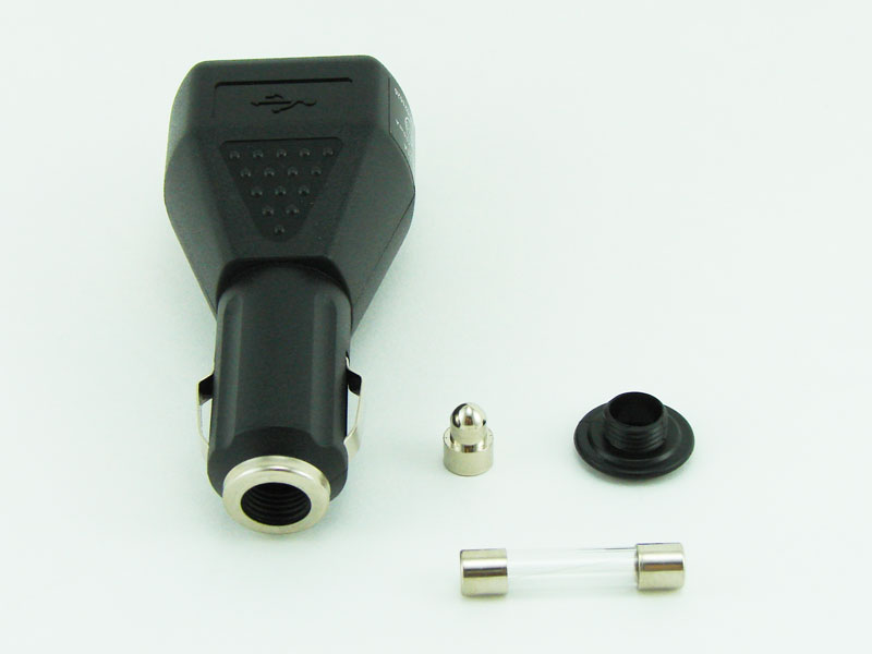 USB DC Power Adapter, 12V Car Charger for USB Devices